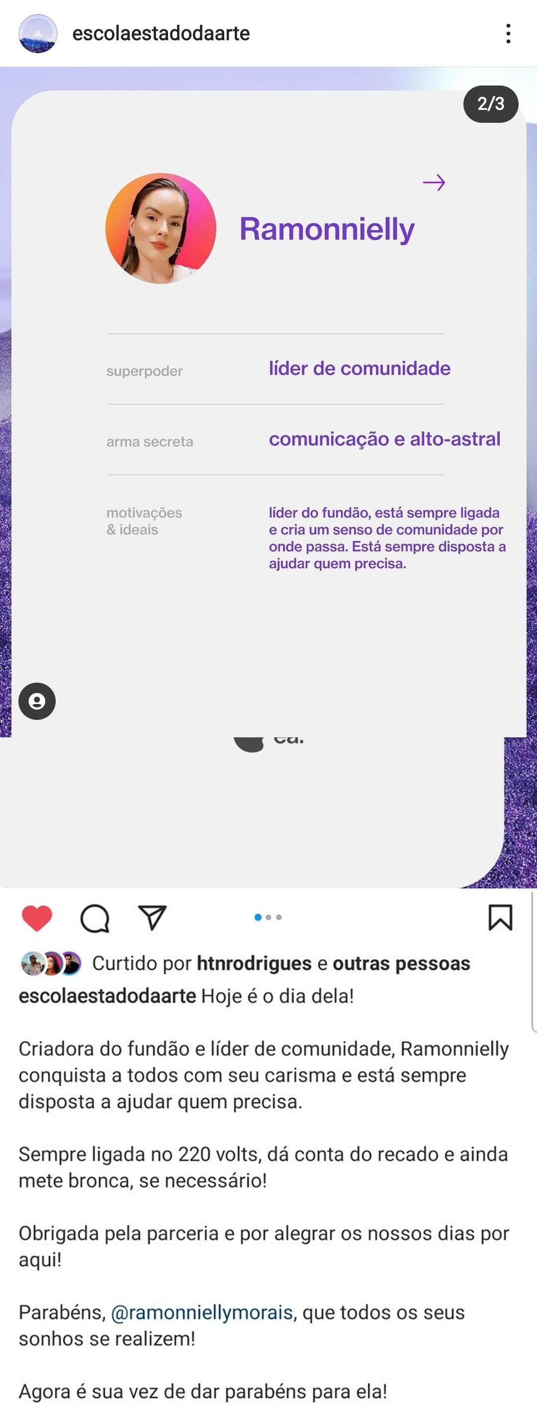 Peça da Escola Estado da Arte