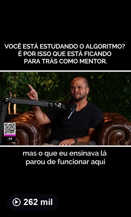 Peça publicada no perfil do Victor